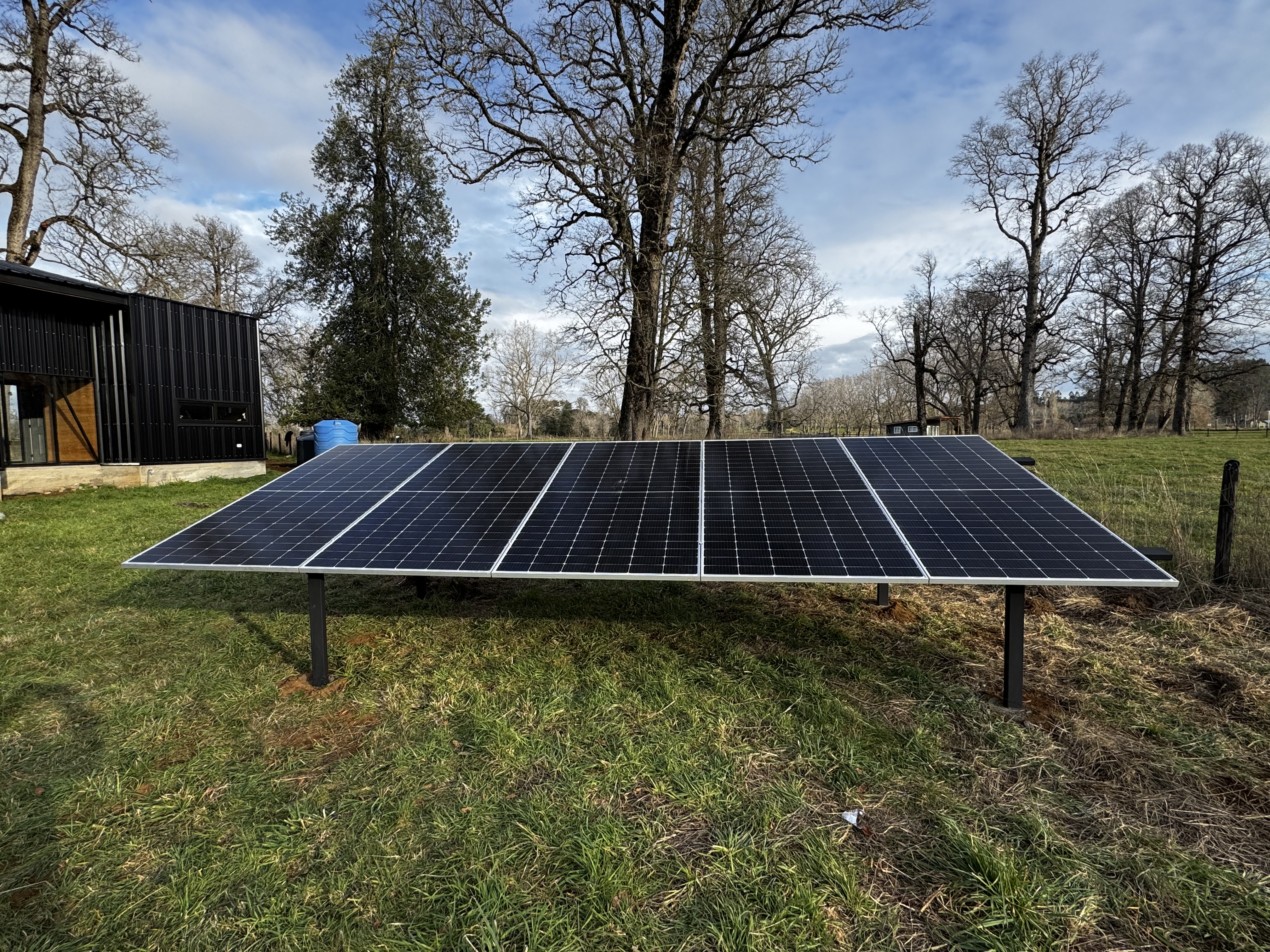 Instalación fotovoltaica en Frutillar